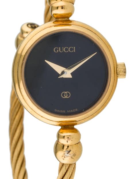 gucci cable bracelet watch|Gucci bracelet style watch.